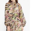 Ted Baker NWT  Zeenaa Printed Blouson Sleeve Mini Dress Photo 2