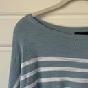 360 Cashmere NWT Maggie Striped Cotton Sweater Photo 6