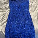 Homecoming Dress Blue Size M Photo 0