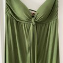 Hive & Honey  army green maxi dress.- Size Large Photo 4