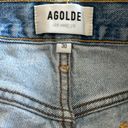 AGOLDE NWOT  Parker Vintage Denim Cut Off Short in Swapmeet sz 30 Photo 7