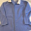 Denim & Co D&CO Blue Button Coat Photo 0