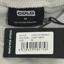 Cold Culture Light Grey Sweatshirt Gray Size M Photo 2