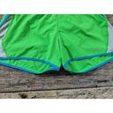 Patagonia  Womens Polyester Green Blue Shorts Running Jogging Photo 2