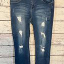 Kensie Jeans Tomboy Straight Distressed-31 Photo 0