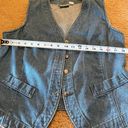 Coldwater Creek Vintage Cold water Creek Denim Vest Photo 3