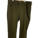 NYDJ  Womens Alina Legging Jeans Green Stretch LiftXTuck Pockets High Rise 14 Photo 1