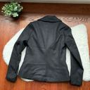 H&M  Black Casual Double Breasted Collar Peacoat 0 Photo 4