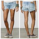 Ralph Lauren  Denim&Supply Boyfriend Cut-Off Flag Distressed Jean Shorts, Size 24 Photo 2