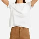 Everlane  The Organic Cotton White Box-Cut Tee NWT XS Photo 1