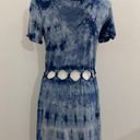 American Eagle Knotted Cutout Waist Tie Dye Dress. Photo 1