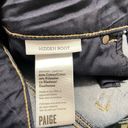 Paige  Hidden Boot Jeans Women’s 28 Blue Mid Rise Photo 4