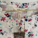 Matilda Jane NWT  Women's WHATS UP BUTTERCUP Top Floral Blouse Size Small Photo 4