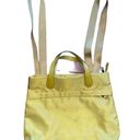 A New Day  Mini Square Convertible Backpack Crossbody Adjustable strap Yellow Photo 7