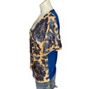 Tracy Reese  Sequin Top SIZE MEDIUM Blue Nude Target Colab Glam Maximalist NEW Photo 2