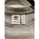 Adidas  Logo Printed Grey Short Sleeve Mini Dress Photo 2