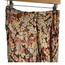 Polo  by Ralph Lauren Brown Floral Print Chiffon Midi Skirt Size 4 Photo 8