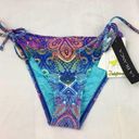 La Blanca  Boho Tie Bikini Bottoms Size Large Photo 0