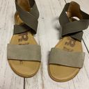 Sorel Women's Ella III Flat Sandals in Ash Brown Size 8 Photo 10