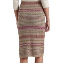 Ralph Lauren LAUREN  Fair Isle Linen Blend Pencil Skirt size XL Women Multi $185 Photo 3