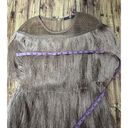 Boohoo  Night Tassel Detail Mini Dress Bronze Sz 8 New Years Eve Party Dress Photo 14