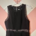 BCBGeneration NWT  Black Dress with Lace Size 8 Photo 2