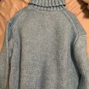 American Eagle outfitters blue turtleneck sweater Photo 3