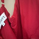 Elliatt x Revolve red cutout asymmetrical Valentines Day mini dress Photo 7