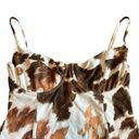 We Wore What  Danielle One Piece Cowhide Swimsuit Bathing Suit Size XS Women's Photo 1