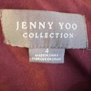 Jenny Yoo Collection Size 4 Tulle Maxi Skirt Burgundy Wine Formal Bridal Red Photo 3