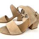 Salvatore Ferragamo  SHEENA SUEDE ANKLE STRAP GANCINI SANDALS SIZE 9 Photo 0