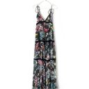 Rococo 🆕  SAND Moonlight Floral Metallic Maxi Tiered Dress Sz XS Photo 2