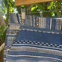 Joie  Shorts Womens 4 Blue Ethnic Knit Boho Retro Summer Coastal Striped Low Rise Photo 1