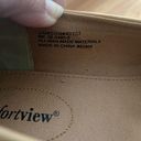 Comfort View Tan Camel Leather flat Photo 8