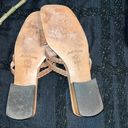 Sesto Meucci Tan 100% Italian Leather Size 8 Sandals Photo 6