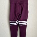 Bombshell sportswear  Perform Thigh High Sock Leggings Burgundy Photo 4