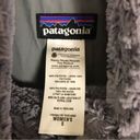 Patagonia  Jacket Faux Fur Gray Pelage Fuzzy Fleece Full Zip Snap S Photo 3