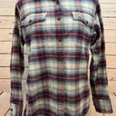 Ariat  Rebar Medium Long Sleeve button front shirt Colorful plaid western cowgirl Photo 9