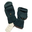 A New Day  Women's One Size Knit Flip-Top Mittens - Green Photo 0