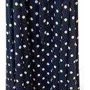 Nina Leonard  NYC Sheath Dress Women's XL Navy/Ivory Polka Dot 3/4 Sleeve NEW Photo 4