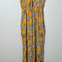 Aila Blue  Kiss Kiss Bella Vita Limone Yellow Floral Jumpsuit Photo 0