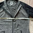 FootJoy  Women’s Jacket Heather Gray Black Full Zip Stretch Active Golf Sz L Photo 8