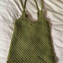 American Eagle  crochet bag small green Photo 3