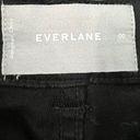 Everlane  Cropped Straight Short Pant High Waist Black Cotton size 00 Minimalist Photo 4