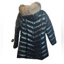 Moncler  FULMARUS BLUE FROST FOX PUFFER COAT Photo 2