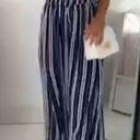 Showpo . There You Were Striped Pants Set. PANTS ONLY. Blue / White Photo 2