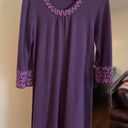 Boden USA Purple Wool Sweater Dress  Photo 0