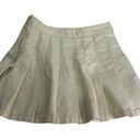 J. Galt BRANDY MELVILLE  Dana Cream Pleated Skort Size M Photo 1