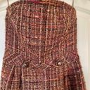 Trina Turk adorable strapless tweed dress! In brand new condition! ❤️🤎 Photo 3