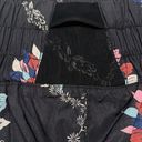 Free People Movement Running Short Medium Floral Deco The Way Home Bikini Lining Black Photo 5